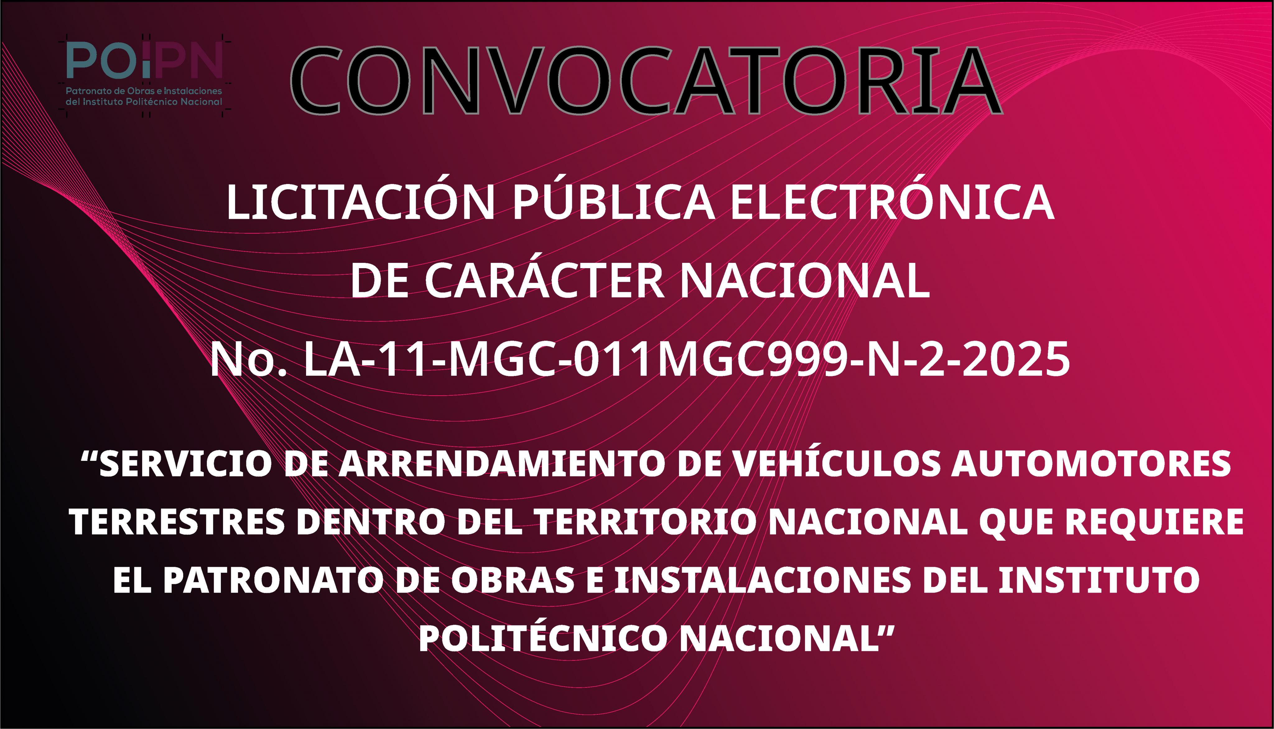 LICITACION VEHICULOS